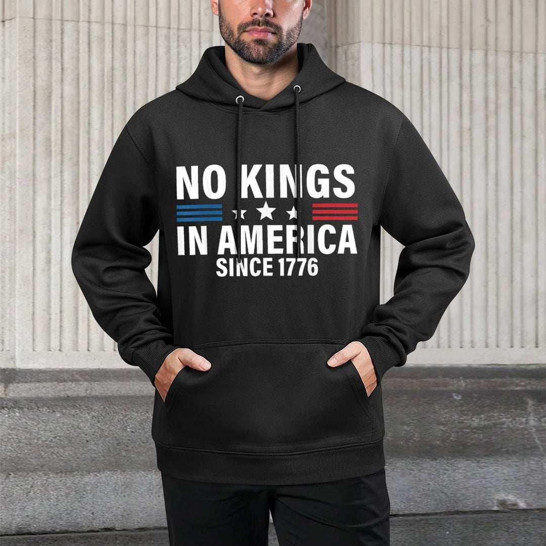 No Kings In America Since 1776 Shape Retention Hoodie