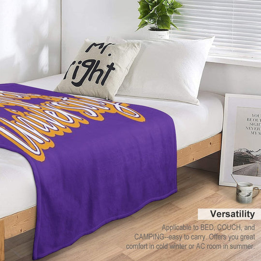 Alfred University Saxons Eco-conscious Throw Blanket