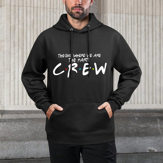 50 40 30 Party Crew 50th 40th 30th Birthday Group Friends Layering Staple Hoodie