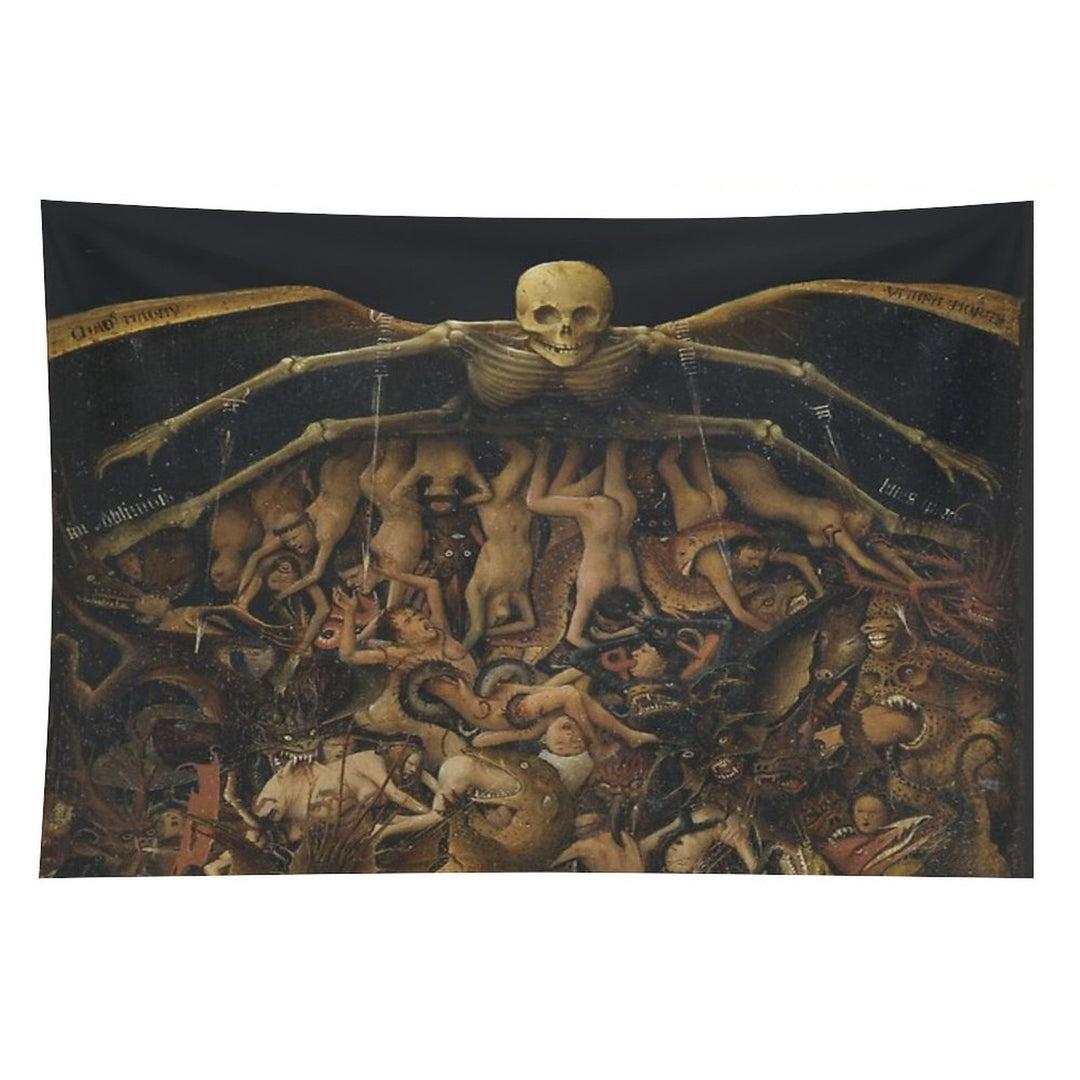 HD The Crucifixion The Last Judgment (detail) by Jan Van Eyck HIGH DEFINITION Tapestry