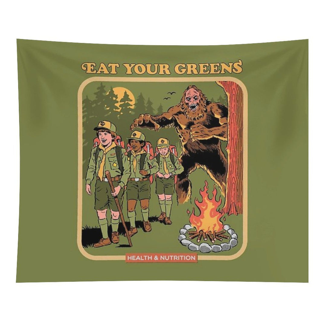 Eat Your Greens Tapestry