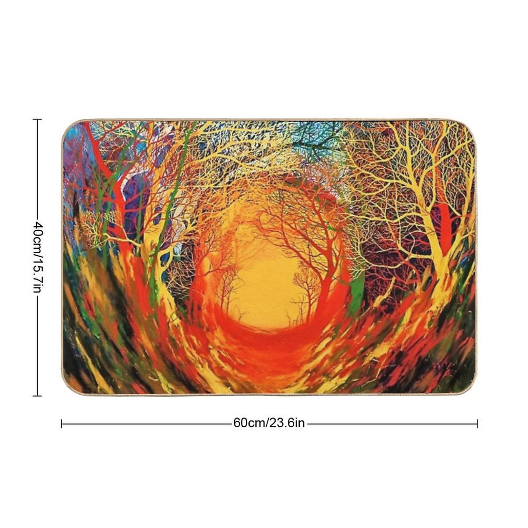 Nether by Stanley Donwood Durable Bath Mat