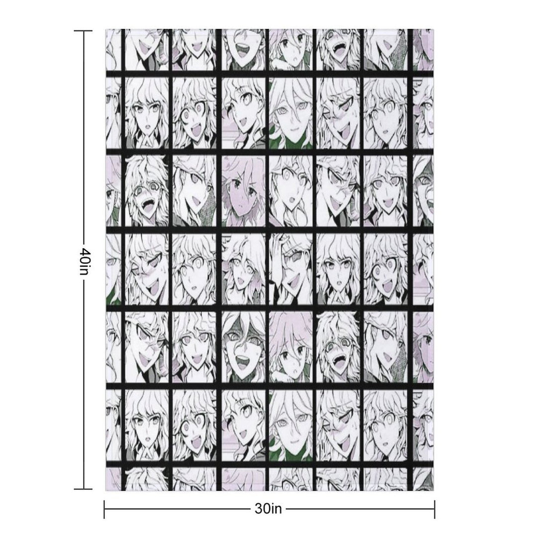 Nagito Manga Collection (Colored) Premium Throw Blanket