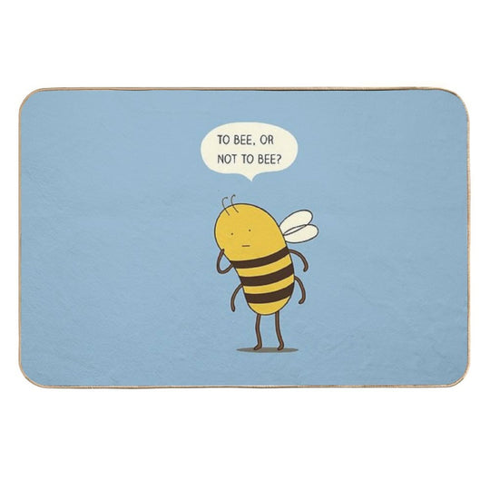 Confused Bee  Multi-Purpose Bath Mat