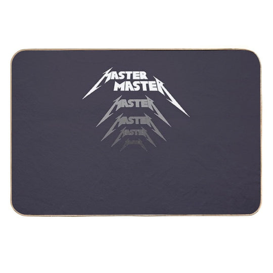 Needed Gifts Music Metallica Lyrics Master Master  Dirt-Trapping Bath Mat