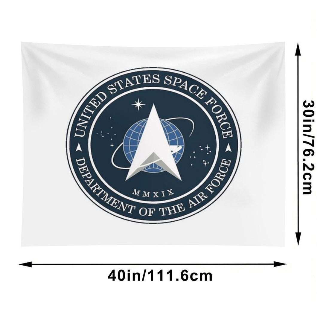 US Space Force Crest Tapestry