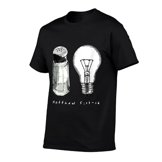 Funny Salt And Light Christian Bible Verse  Eco-friendly Material T-Shirt