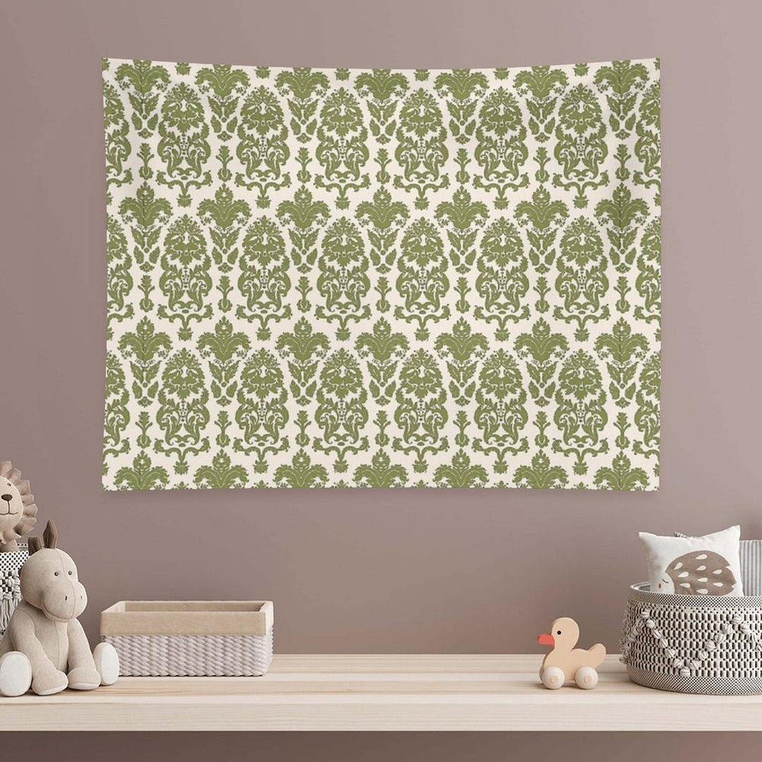 The Sound of Music The Von Trapp Curtain Drapes Pattern Design Tapestry