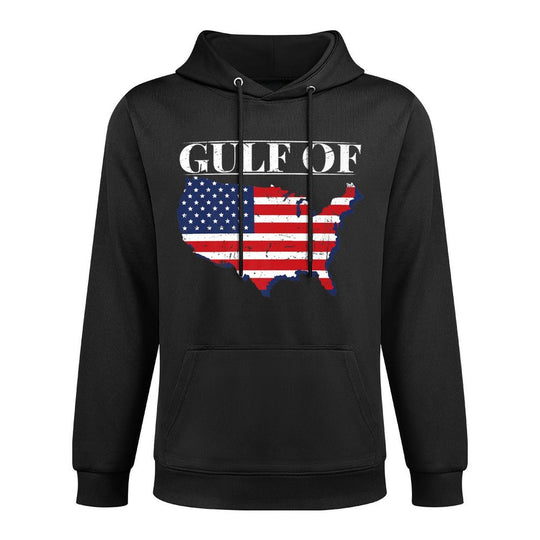 Gulf of United States Or USA of America Premium Cotton-Polyester Blend Hoodie