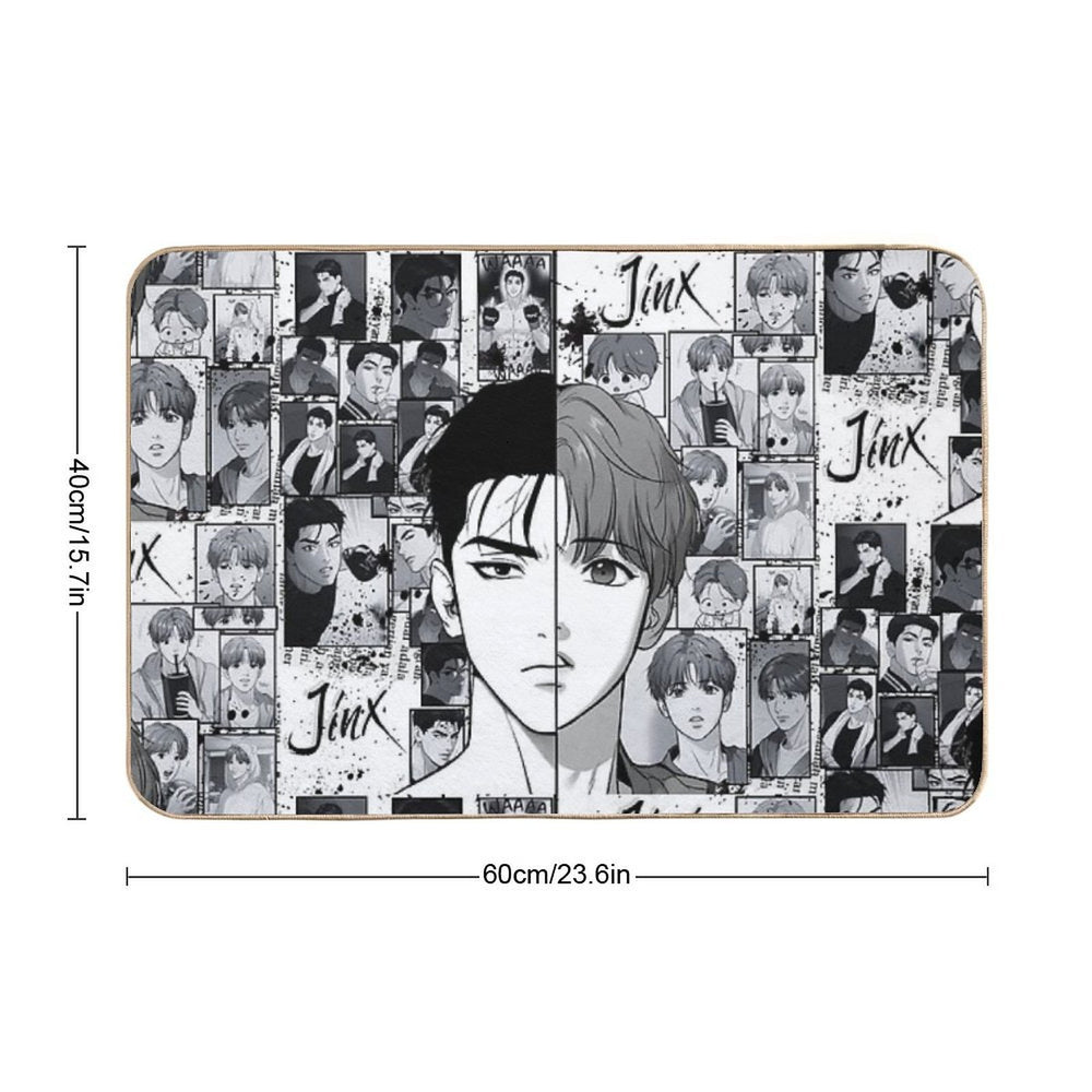 Jinx Ll  Stain-Proof Bath Mat