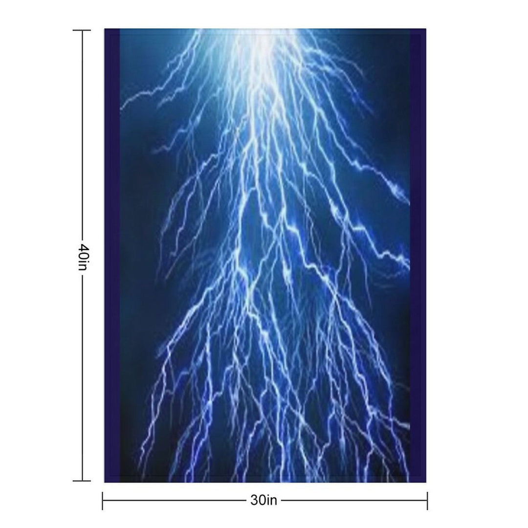 Lightning Storm All-season Throw Blanket