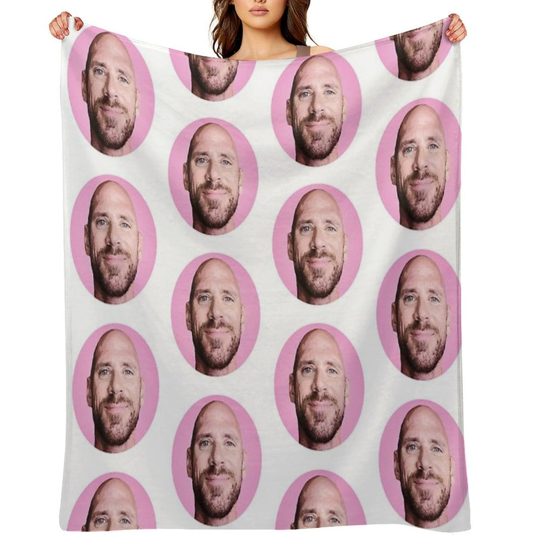 Johnny Sins Pornstar Machine-washable Throw Blanket