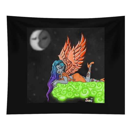 Space Angel Living in The Clouds Tapestry