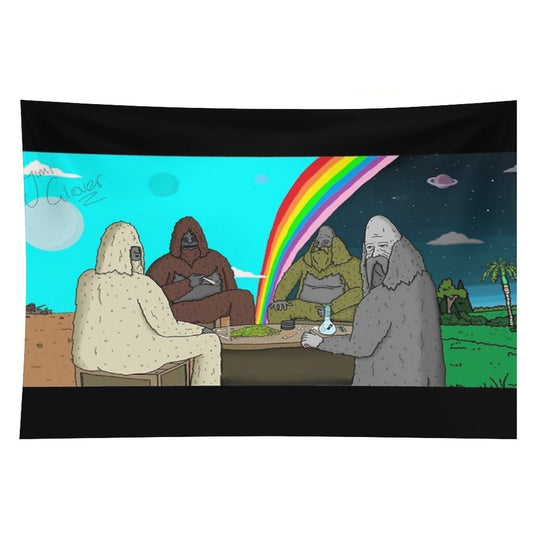 Secret Sasquatch Society Tapestry