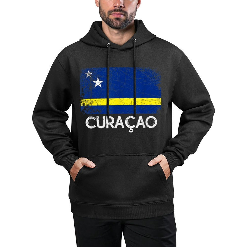 Curacaoan  Vintage Made In Curacao Gift Pilling-Resistant Hoodie