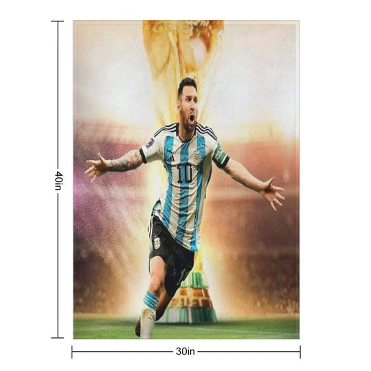 Messi Anti-pilling Throw Blanket