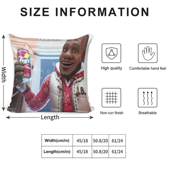 Sprite Cranberry - Wanna Sprite Cranberry Meme TOP ZOZZLE Soft Gift Ready Throw Pillow