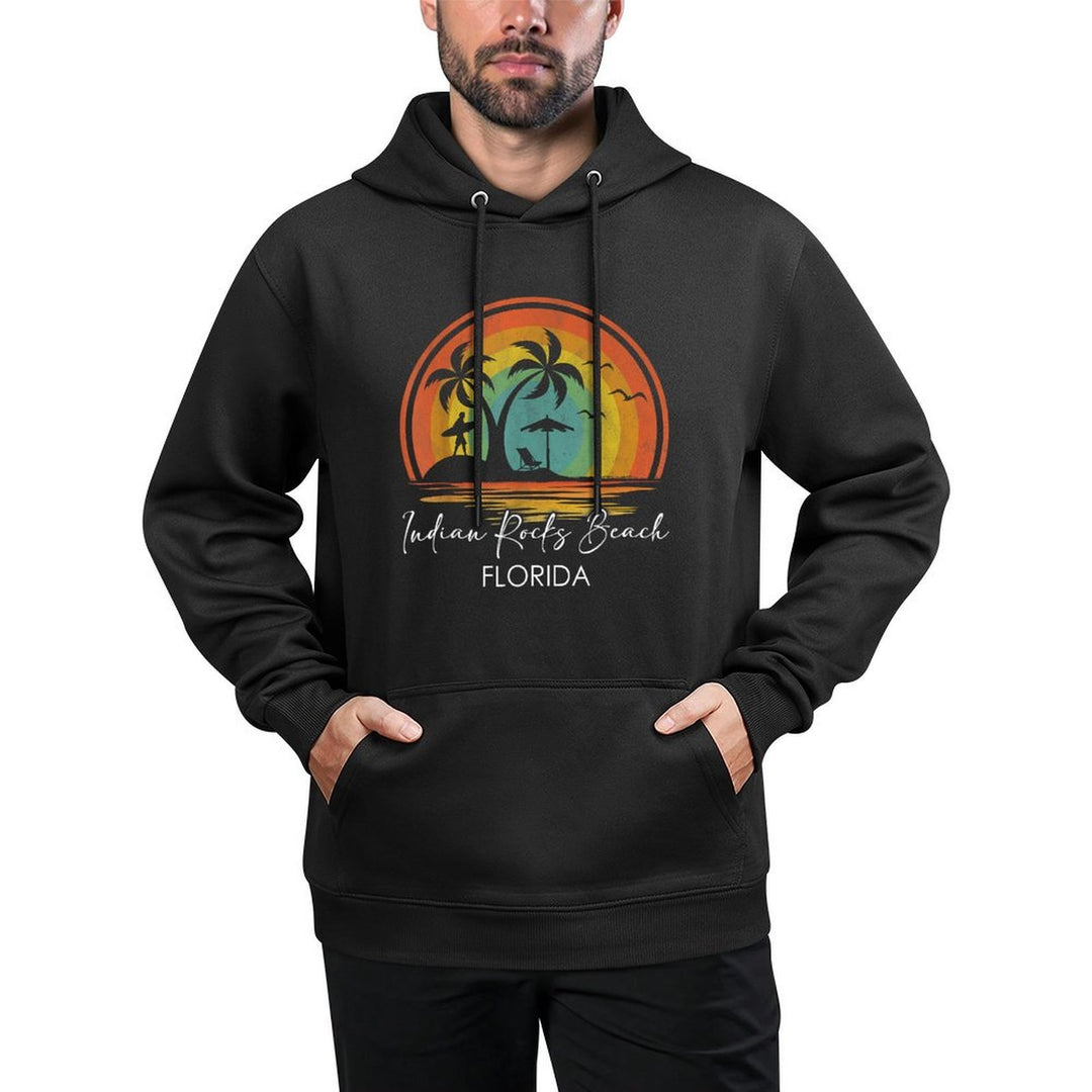 Indian Rocks Beach Florida Summer Vacation Tropical Sunset Colorfast Hoodie