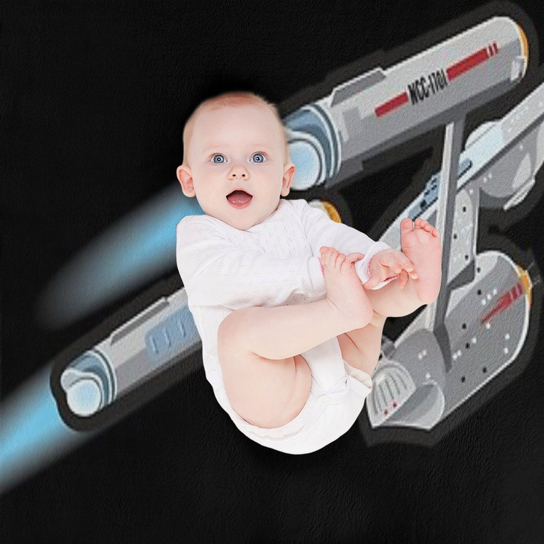 Enterprise Classic Lightweight Throw Blanket