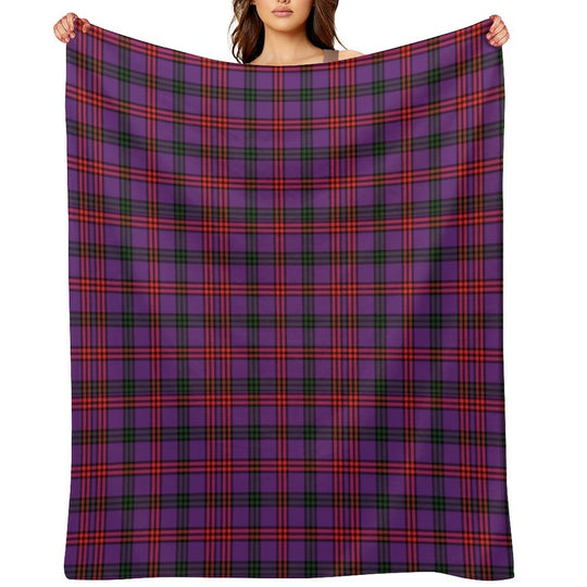 Clan Montgomery Tartan Machine-washable Throw Blanket
