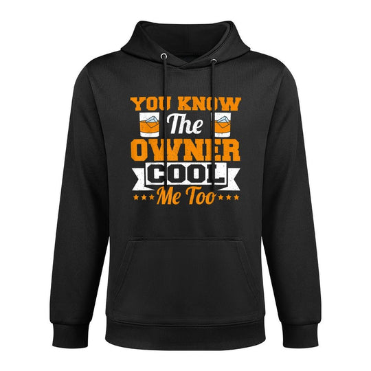 I Know The Owner Too Intoxicologist Cocktail Lover Bartender Adjustable Hood Hoodie