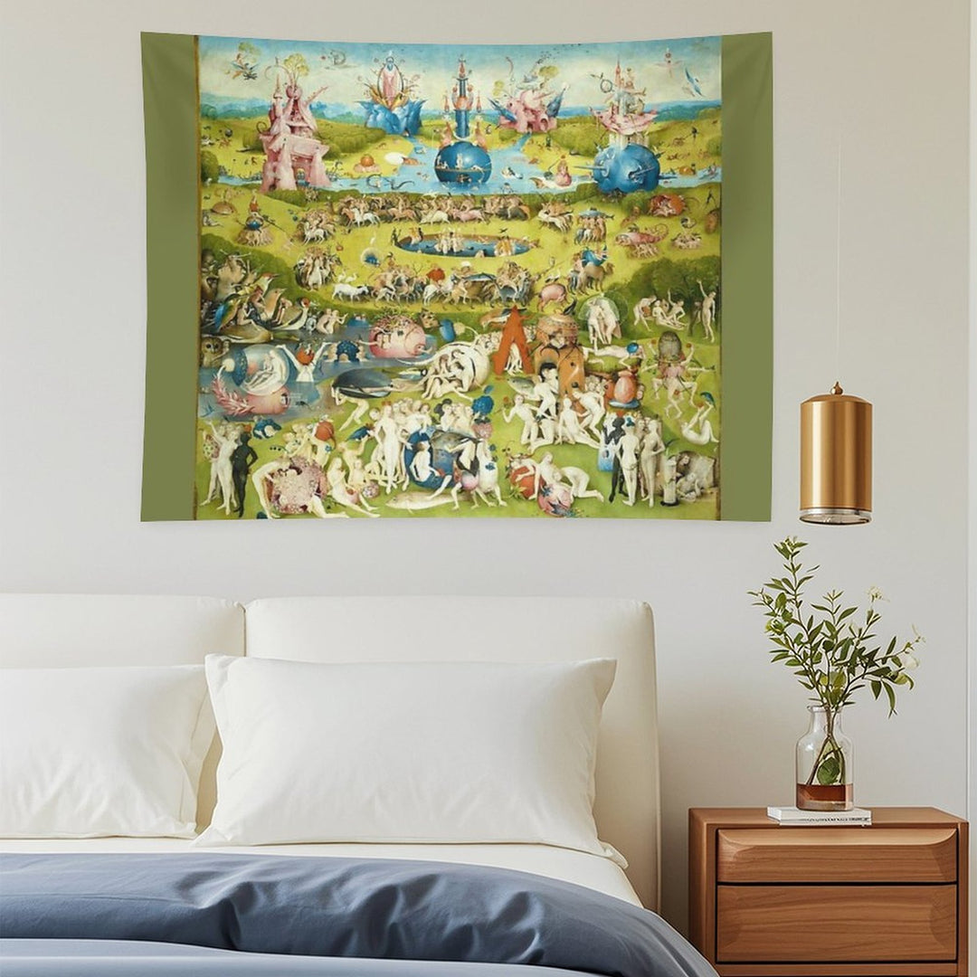HD Garden of Earthly Delights, by Hieronymus Bosch HIGH DEFINITION Tapestry