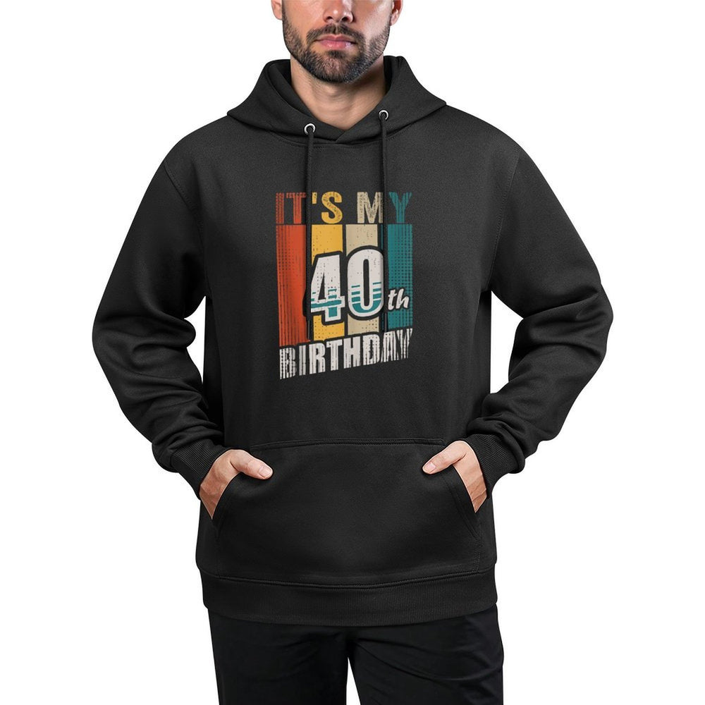 Vintage It&#39;s My 40th Birthday Relaxed Fit Hoodie
