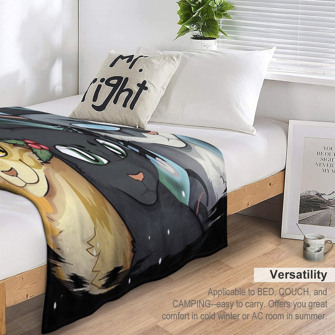 Power of Three Multi-functional Throw Blanket