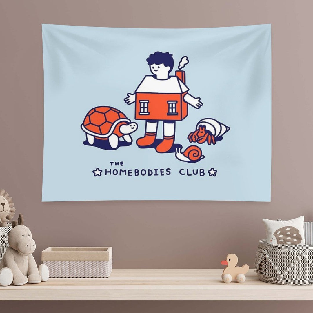 The Homebodies Club Tapestry