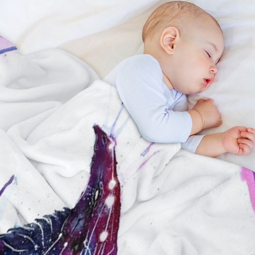 Galaxy Dragon Lightweight Throw Blanket