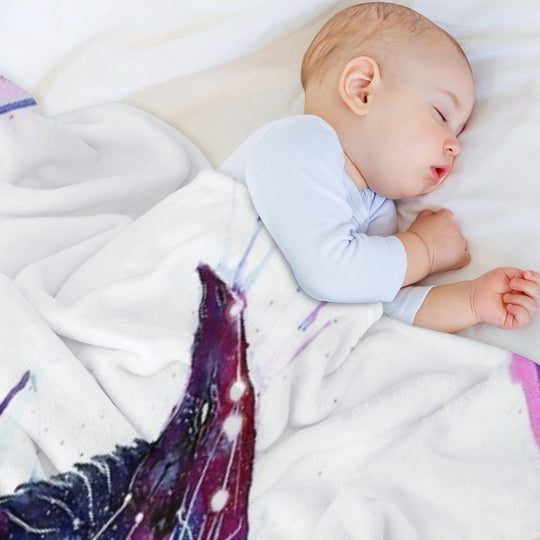 Galaxy Dragon Lightweight Throw Blanket