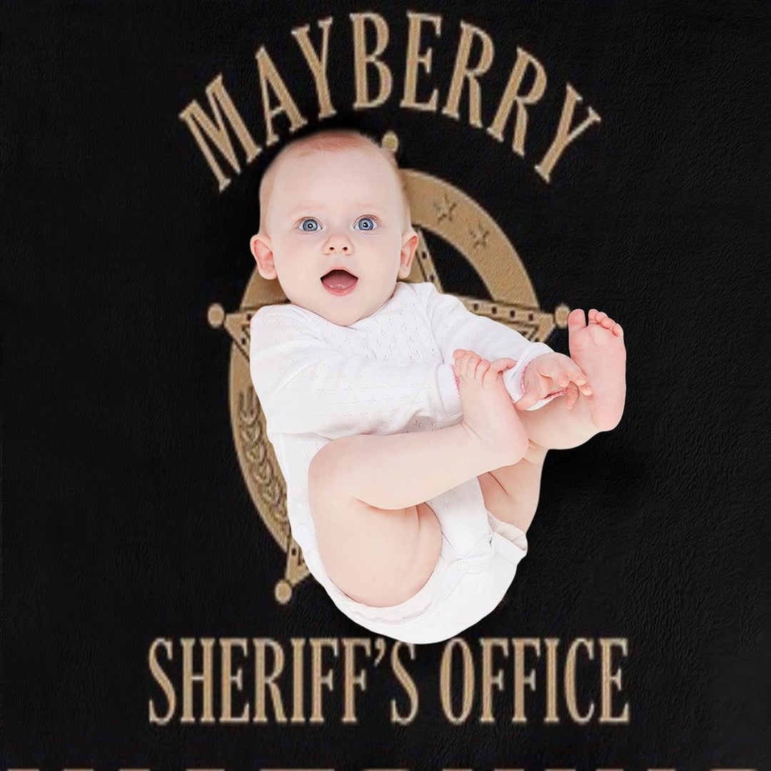 This Is My Andy Griffith Show Watching Blanket  Funny Retro TV Throw Blanket Easy Care Throw Blanket