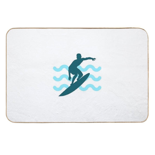 SURF LIFE - LIVING - LIVE - SURF LIVING  Fade-Resistant Bath Mat