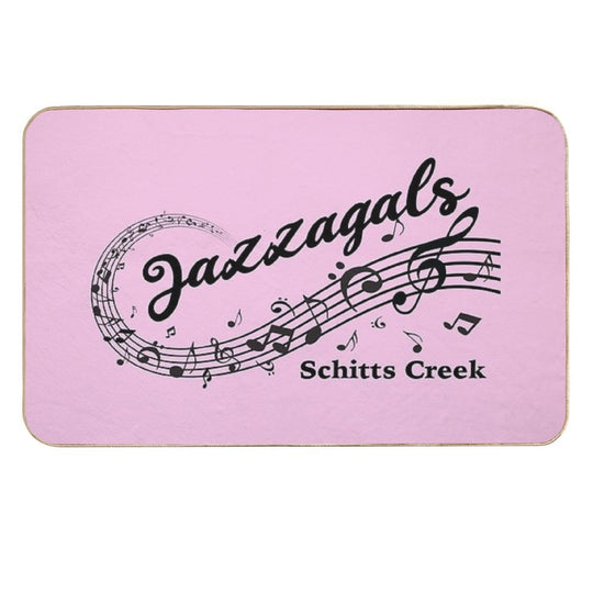 Jazzagals Schitts Creek  Repositionable Bath Mat