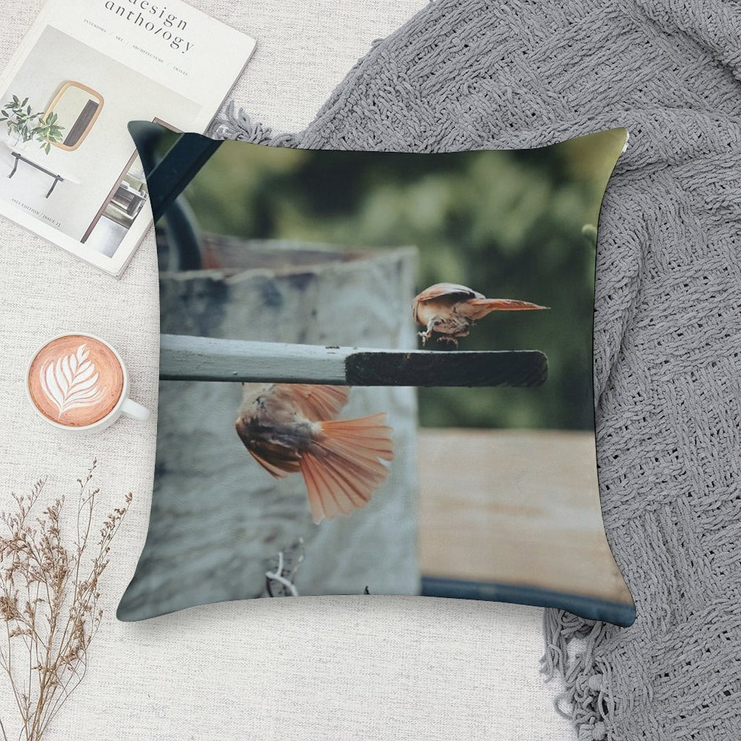 Warring Cardinals Soft Style Accent Throw Pillow