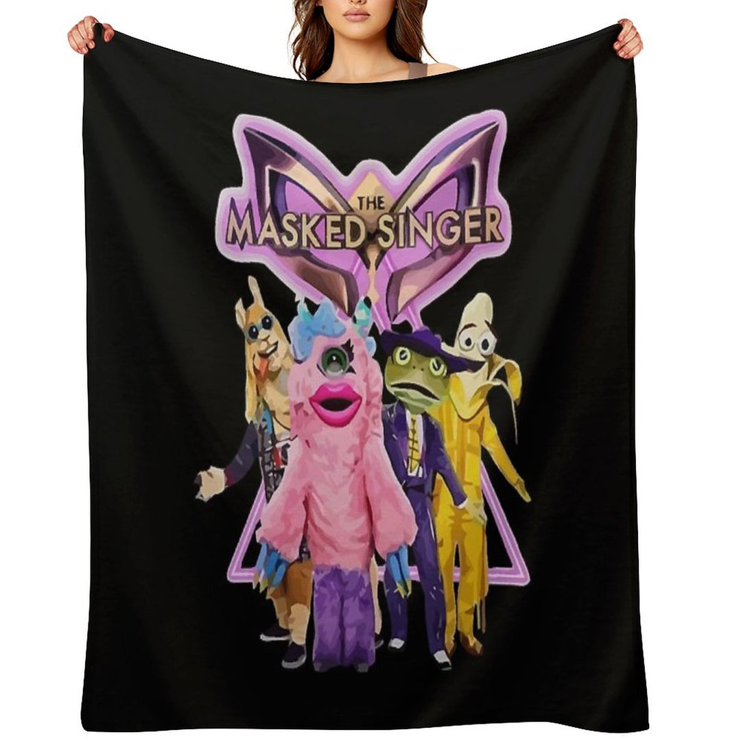The Masked Singer Merch ITV Masked Singer Comfort Throw Blanket