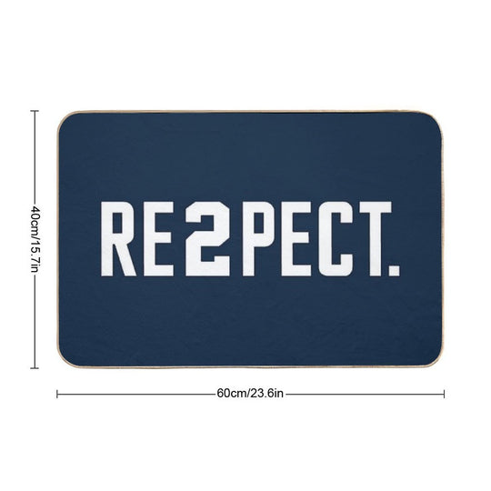 Derek Jeter - Respect  Slip-Resistant Bath Mat