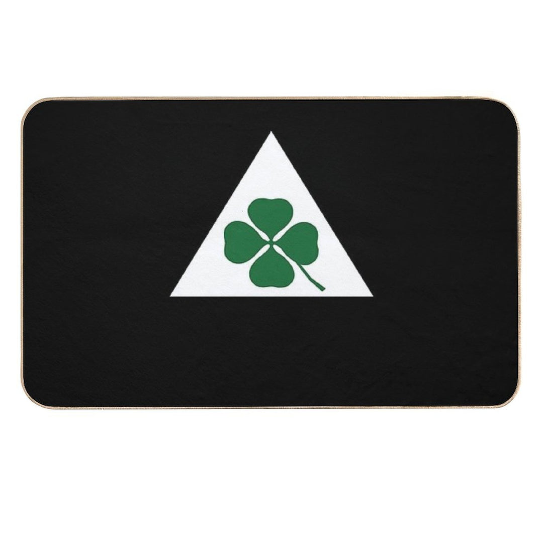 Quadrifoglio Classic Alfa Romeo  Easy To Clean Bath Mat