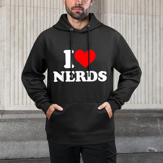 I Love Nerds Tshirt I Heart Nerds T Shirt All-Day Comfort Hoodie