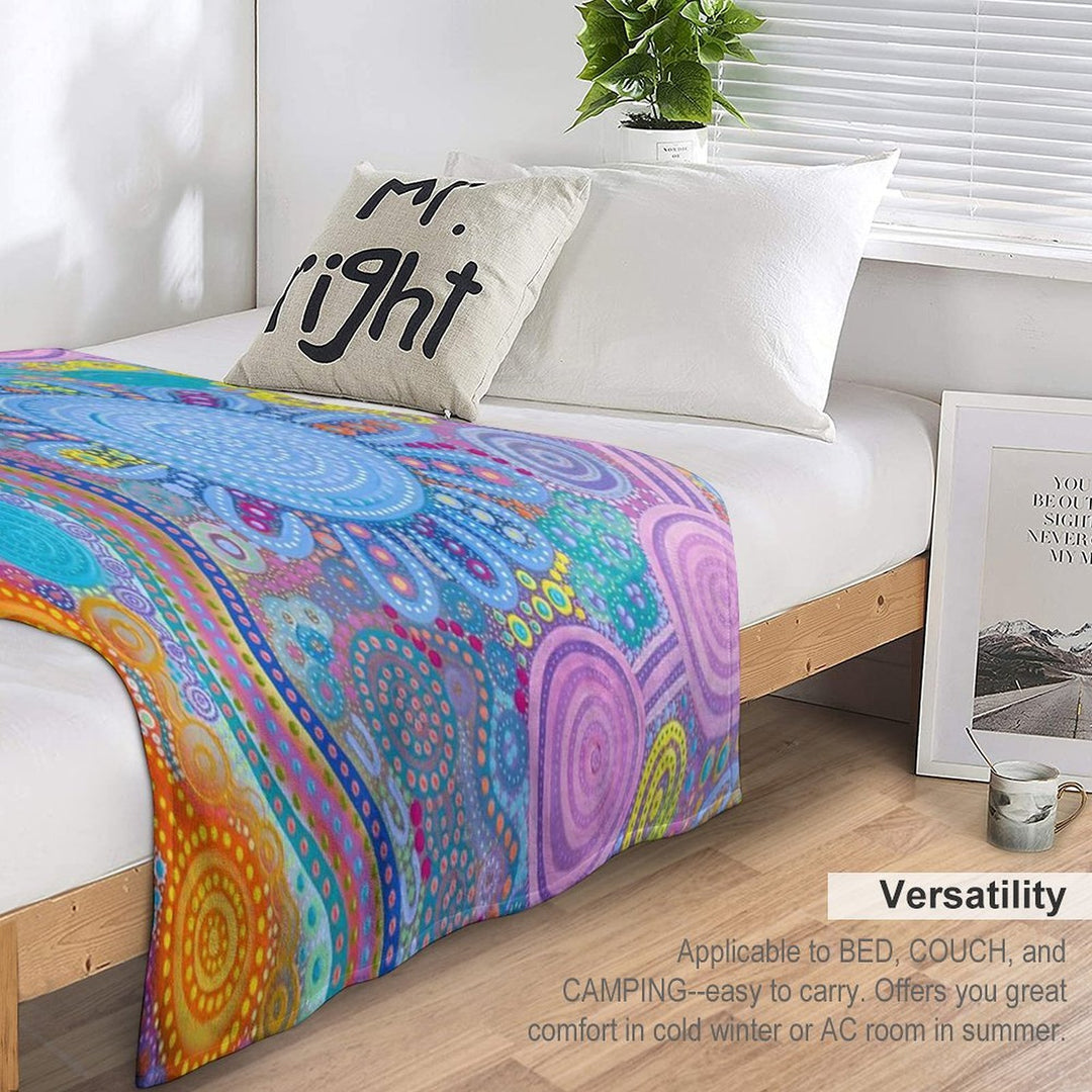 Family Gathering Versatility Throw Blanket