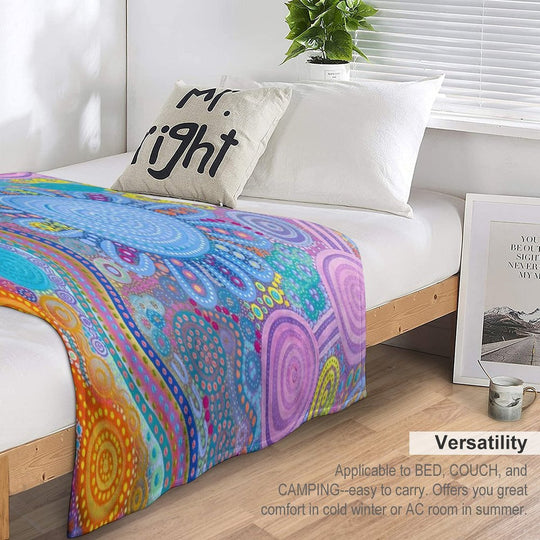 Family Gathering Versatility Throw Blanket