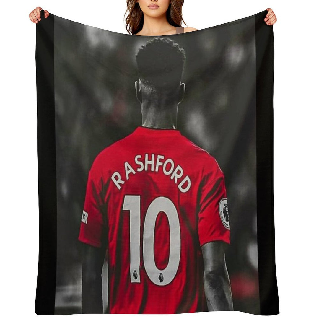 Marcus Rashford Anti-pilling Throw Blanket