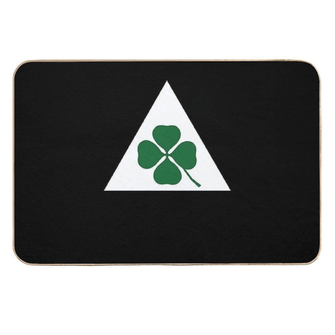 Quadrifoglio Classic Alfa Romeo  Easy To Clean Bath Mat