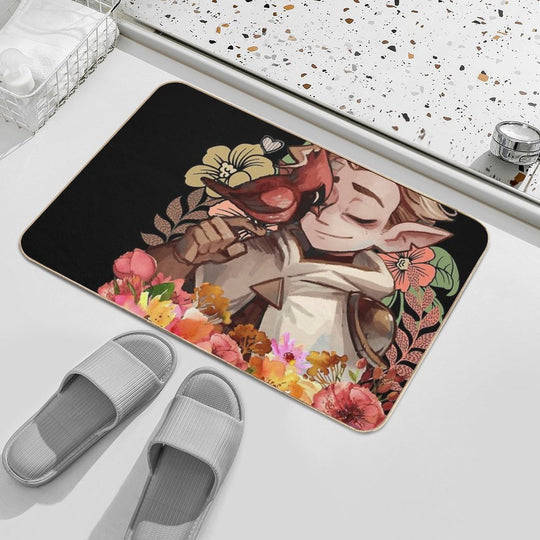 Hunter The Owl House  Owl House Hunter  Hunter Owl House  Easy Maintenance Bath Mat