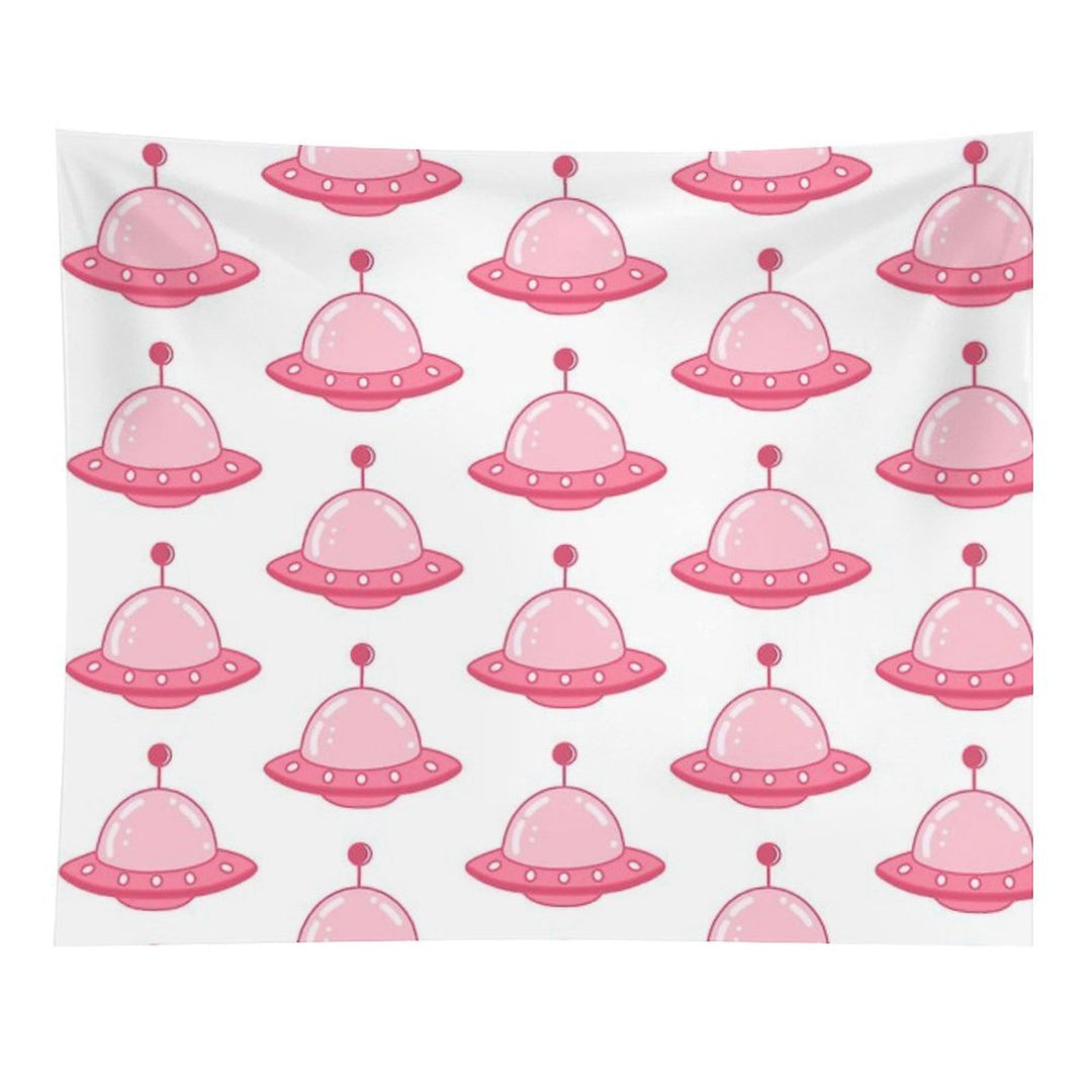 Just A Pink Plane Tapestry