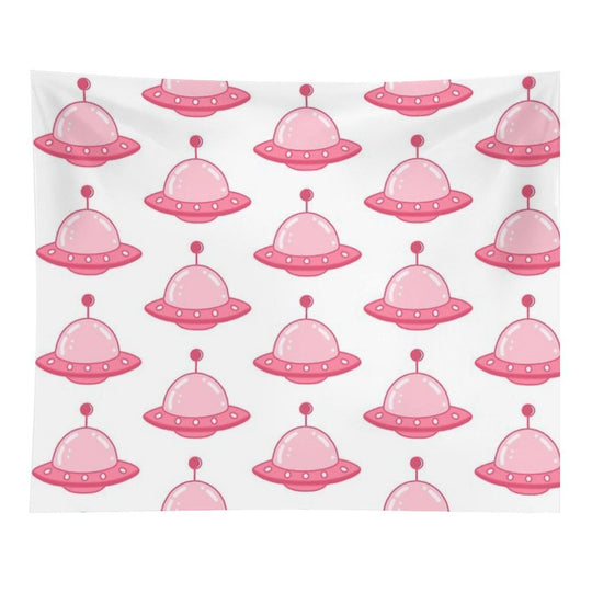 Just A Pink Plane Tapestry