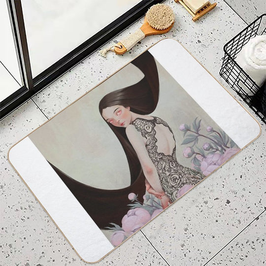 Gblin Bride  Odorless Bath Mat