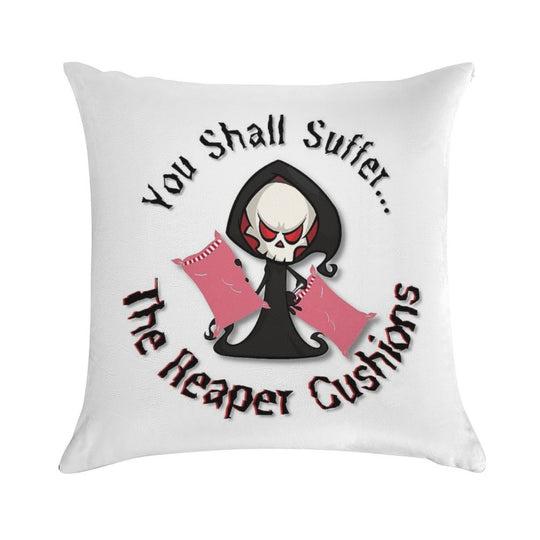 The Reaper Cushions Soft Durable Construction Throw Pillow