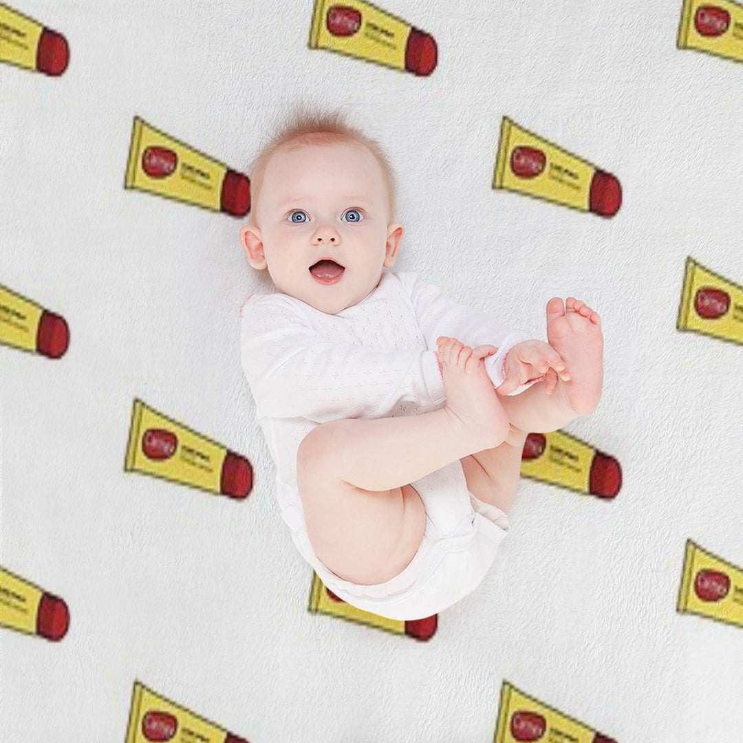 Carmex Lip Balm Comfort Throw Blanket