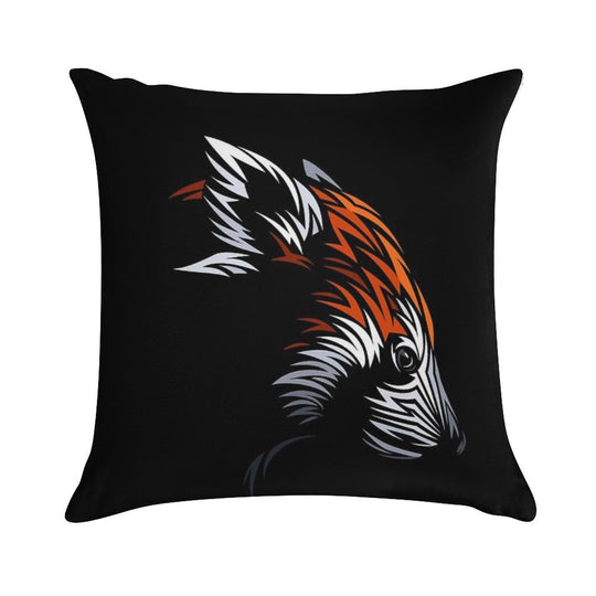 Tribal Red Panda Soft Gift Ready Throw Pillow